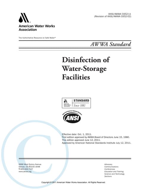 Awwa C652 Download